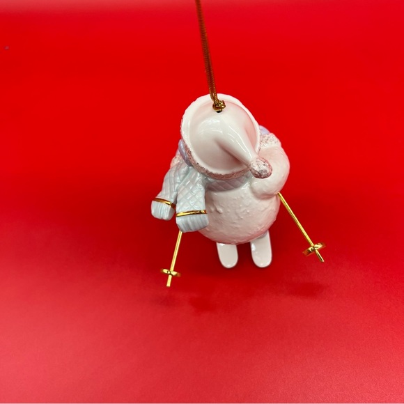 LENOX Snowman on Skis Ornament - Picture 4 of 9